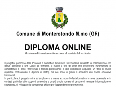 Monterotondo Marittimo: Diploma on line: adesioni entro il 29 febbraio per il diploma di tecnico dei servizi commerciali.